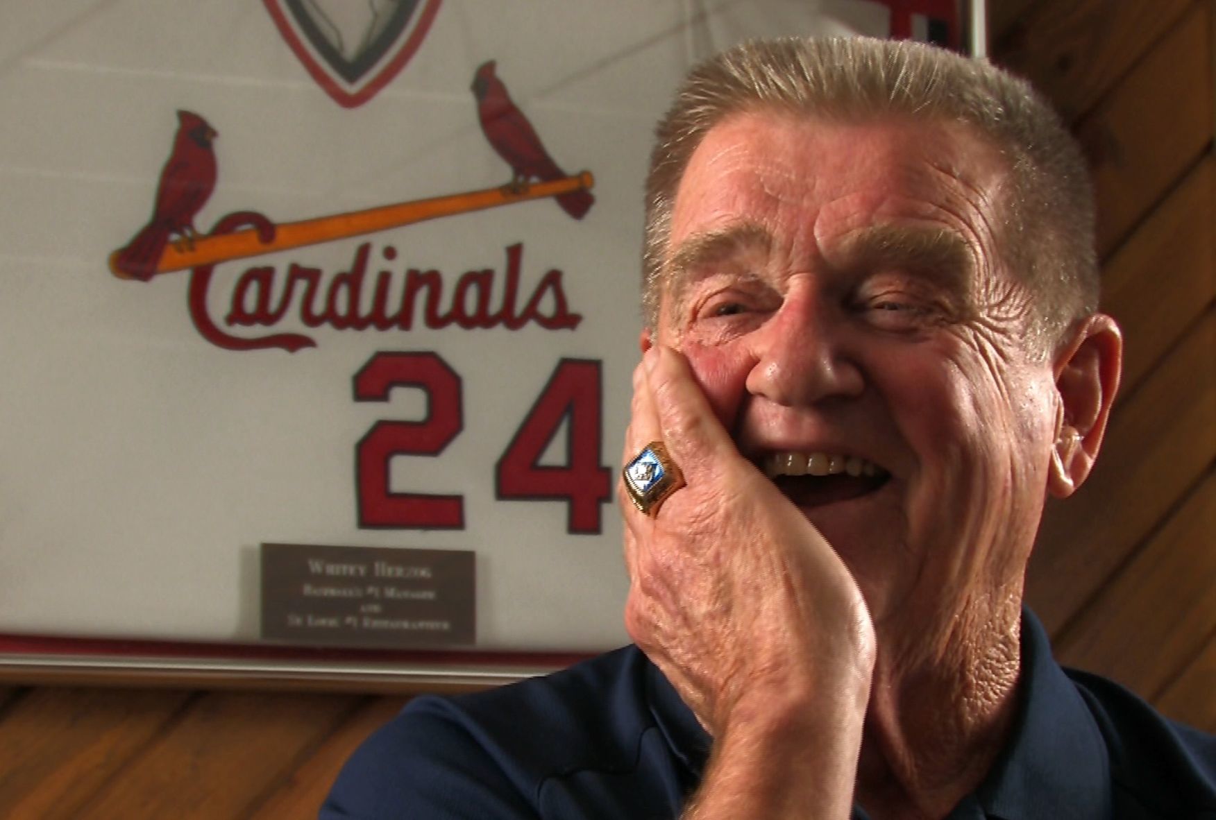 Whitey Herzog fishing bobblehead: Friday July 3